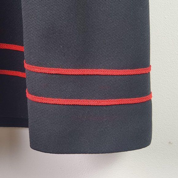 Vintage 1970s Domani Knits Retro A-Line Dress Sz 1 - Picture 8 of 15